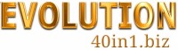 Логотип 40in1.biz "EVOLUTION"