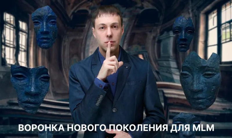 Автоворонка для MLM нового поколения. Это уникальный подход, который позволяет не фокусироваться на заявках, а сразу же проводить регистрацию!