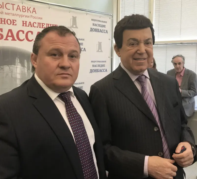 В Госдуме.  Встреча с Кобзоном  по Донбассу