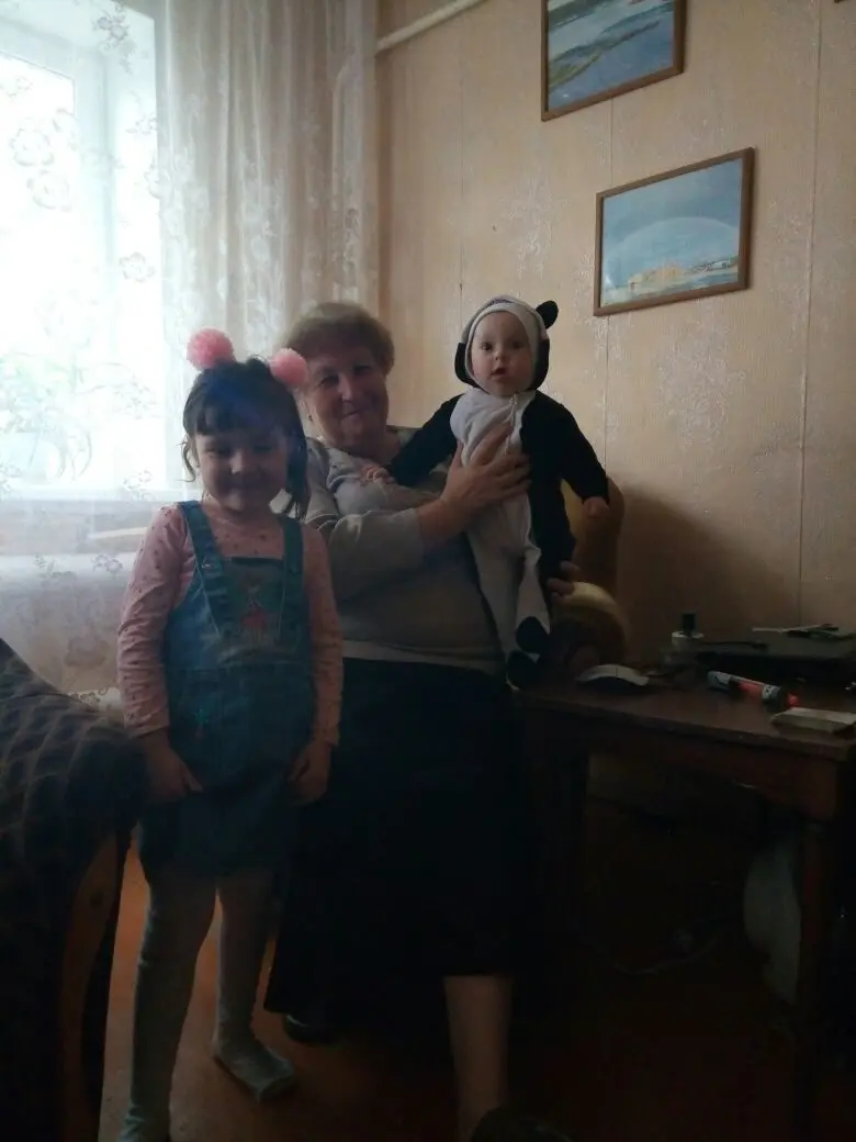 Правнучки Ирина и Мирослава