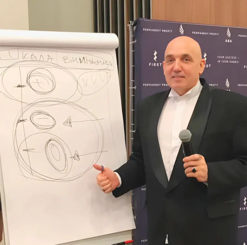 Провожу тренинг для партнеров.